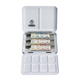 SCHMINCKE HORADAM WATERCOLOUR PAINT FELIX SCHEINBERGER SET 12 X 1/2 PANS SET