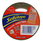 Sellotape Double Sided Tape 12mmx33M