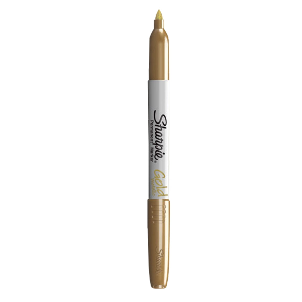 Sharpie Fine Tip Permanent Marker Metallic Gold