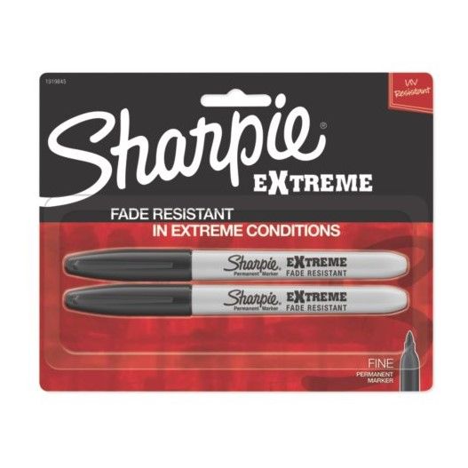 Sharpie Extreme Permanent Marker Black Set 2 SET