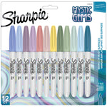 SHARPIE PERMANENT MARKER MYSTIC GEMS FINE TIP ASSORTED SET 12
