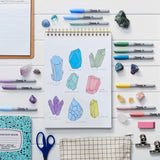 SHARPIE PERMANENT MARKER MYSTIC GEMS FINE TIP ASSORTED SET 12 SET / 1.0MM