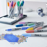 SHARPIE PERMANENT MARKER MYSTIC GEMS FINE TIP ASSORTED SET 12 SET / 1.0MM