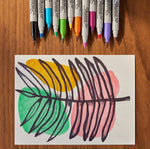 SHARPIE PERMANENT MARKER TWIN TIP ASSORTED SET 12