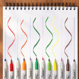 SHARPIE PERMANENT MARKER TWIN TIP ASSORTED SET 12 SET / 1.0MM