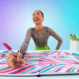 SHARPIE PERMANENT MARKER GLAM POP FINE TIP ASSORTED SET 12 SET / 1.0MM