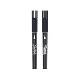 Sharpie Creative Brush Tip Acrylic Markers Black & White Set 2 SET