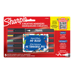 Sharpie Creative Brush Tip Acrylic Markers Assorted Colours Set 5 SET