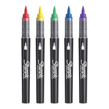 Sharpie Creative Brush Tip Acrylic Markers Assorted Colours Set 5 SET
