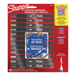 Sharpie Creative Brush Tip Acrylic Markers Assorted Colours Set 12 SET
