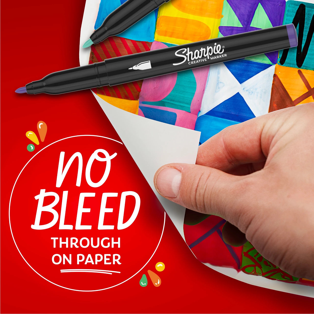 SHARPIE CREATIVE ACRYLIC MARKERS EARTH TONE SET 12 FINE TIP