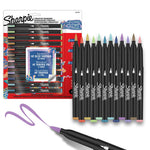 SHARPIE CREATIVE ACRYLIC MARKERS EARTH TONE SET 12 BRUSH TIP