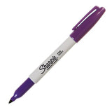 Sharpie Fine Tip Permanent Marker Purple