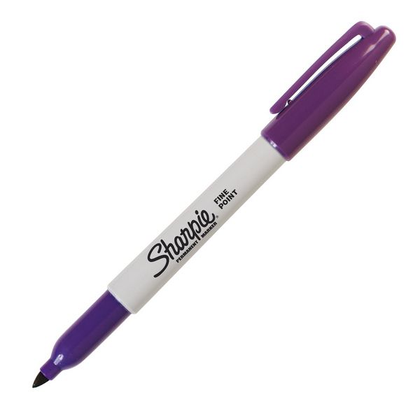 Sharpie Fine Tip Permanent Marker Purple
