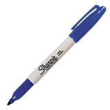 Sharpie Fine Tip Permanent Marker Blue