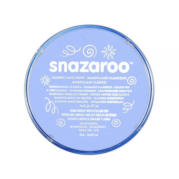 Snazaroo Face Paint Pale Blue 18ml