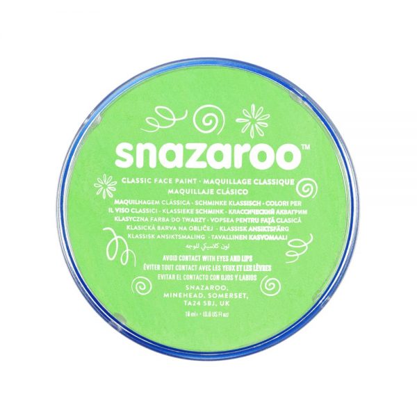 Snazaroo Face Paint Lime Green 18ml