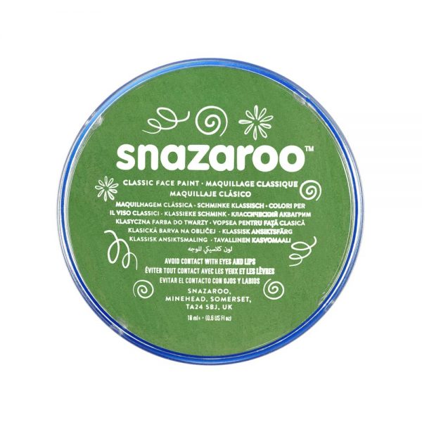 Snazaroo Face Paint Grass Green 18ml