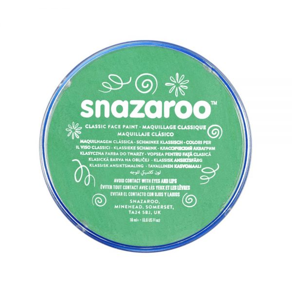 Snazaroo Face Paint Bright Green 18ml