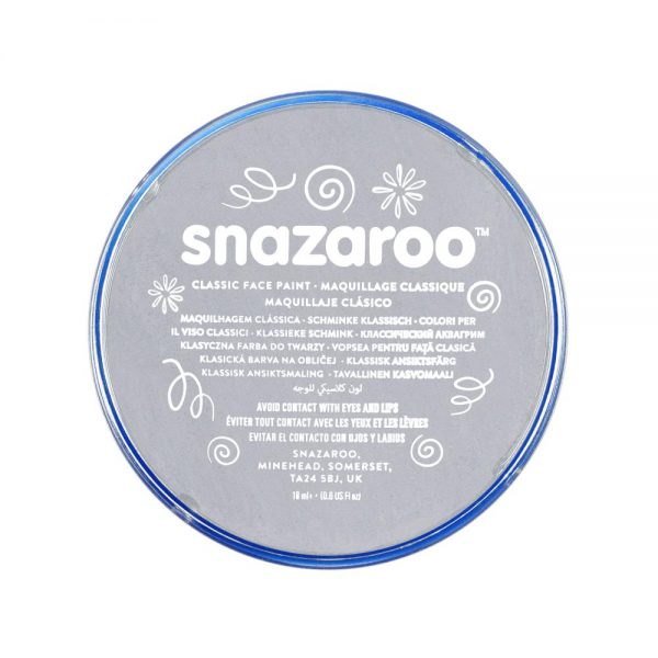 Snazaroo Face Paint Light Grey 18ml