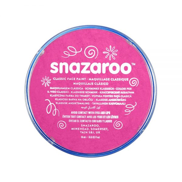 Snazaroo Face Paint Bright Pink 18ml