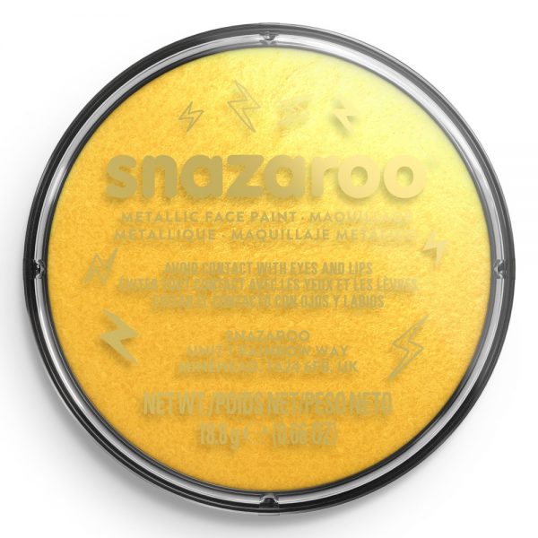 Snazaroo Face Paint Metallic Gold 18ml