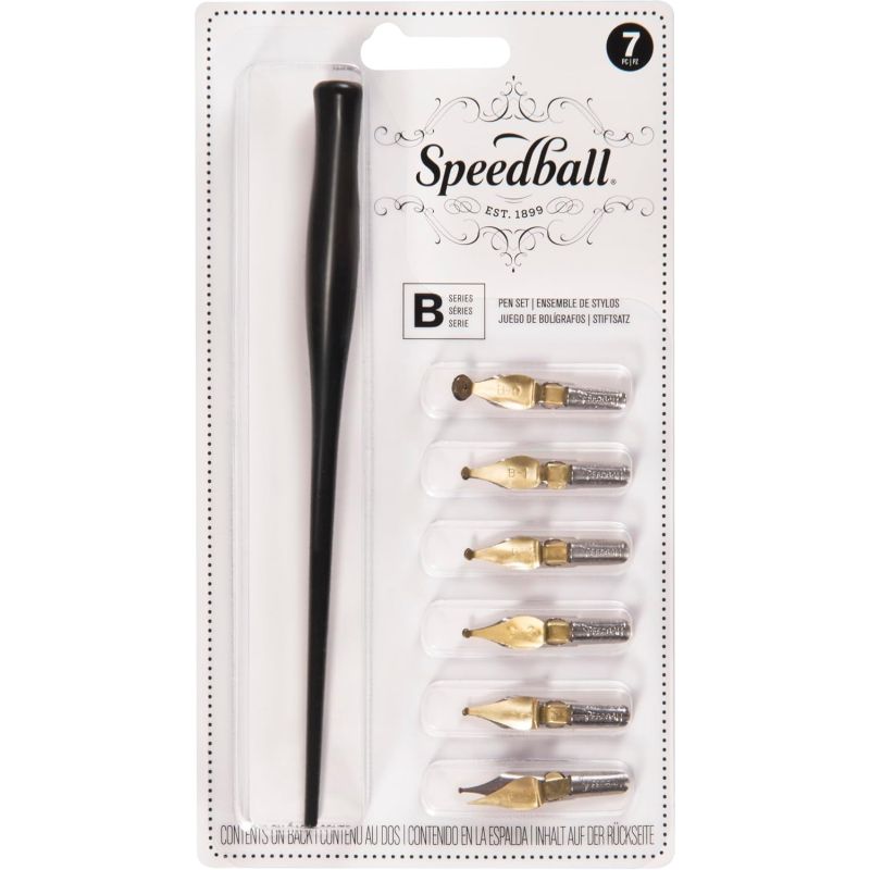 Speedball B Nibs Calligraphy Set – Gordon Harris - The Art & Graphic Store