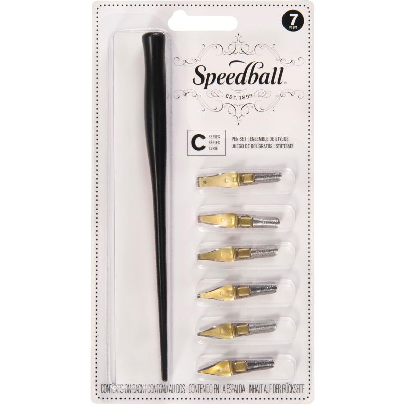 Speedball C Nibs Calligraphy Set SET
