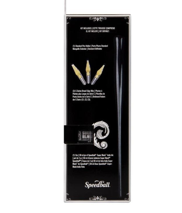 Speedball Super Black Calligraphy Set SET