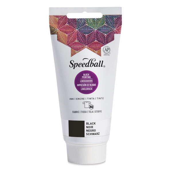 Speedball Fabric Relief Printing Ink Black
