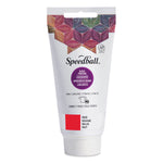 Speedball Fabric Block Printing Ink Red