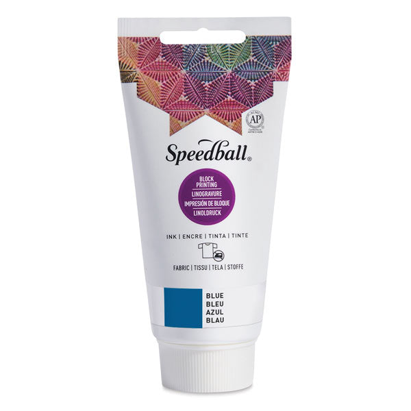 Speedball Fabric Relief Printing Ink Blue