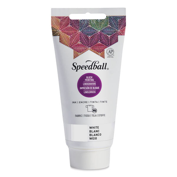 Speedball Fabric Relief Printing Ink White