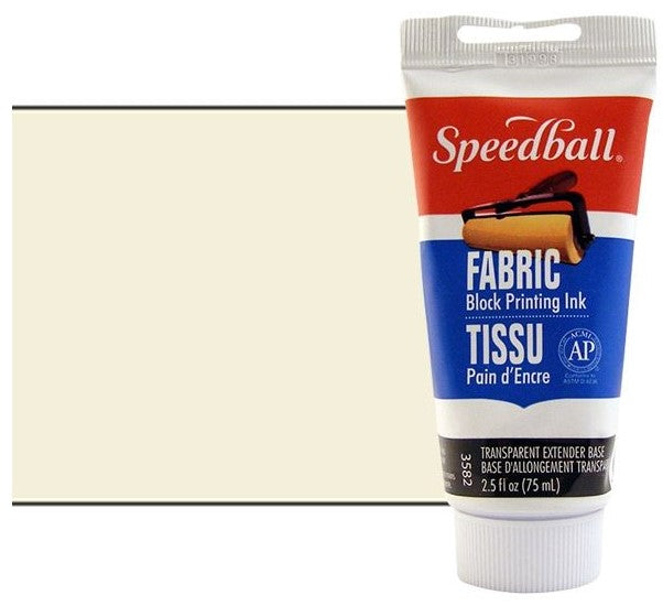 Speedball Printing Medium Fabric Relief Transparent Extender 75ml