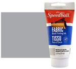 Speedball Fabric Relief Printing Ink Metallic Silver 75ml