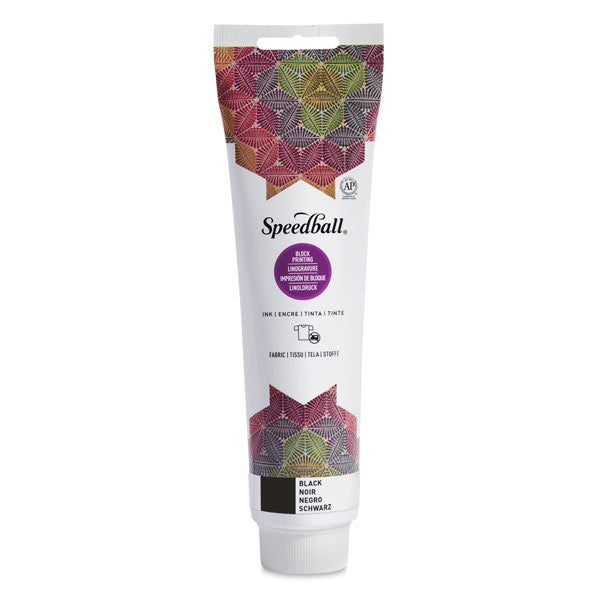 Speedball Fabric Block Printing Ink Black