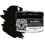 Speedball Pro Relief Printing Ink Supergraphic Black 236ml