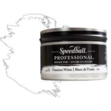 Speedball Pro Relief Printing Ink Titanium White 236ml