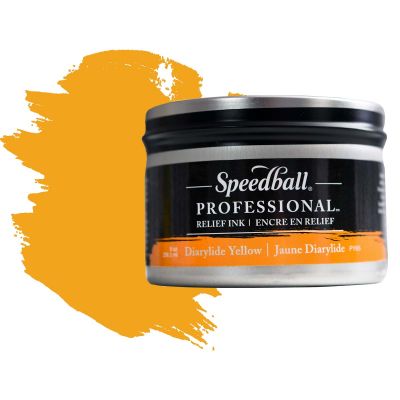 Speedball Pro Relief Printing Ink Diarylide Yellow 236ml
