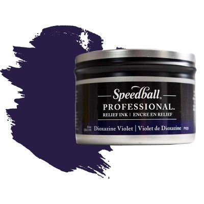 Speedball Pro Relief Printing Ink Dioxazine Violet 236ml