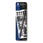 Staedtler Lumograph Black Pencil Set 6 SET