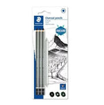 Staedtler Lumograph Charcoal Pencil Set 4 SET