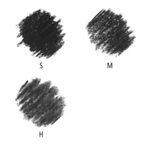 Staedtler Lumograph Charcoal Pencil Set 4 SET