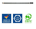 Staedtler Lumograph Charcoal Pencil Set 4 SET