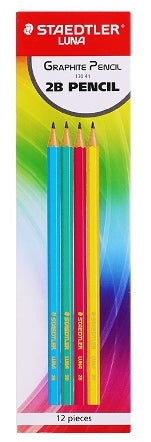 Staedtler Luna Pencil Packet 12 2B
