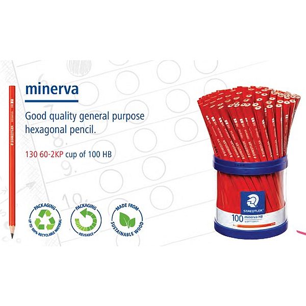 Staedtler Class Pack Graphite Minerva Pencil Set 100 SET / HB