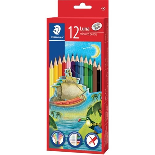 Staedtler Luna Permanent Colour Pencil Set 12 SET