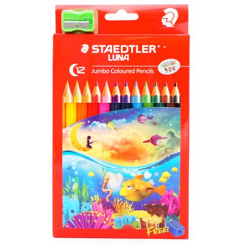 Staedtler Luna Jumbo Colour Pencil Set 12 SET