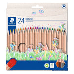 STAEDTLER NATURAL COLOUR PENCIL SET 24