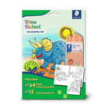 STAEDTLER ACTIVITY COLOURING SET DINO SAFARI